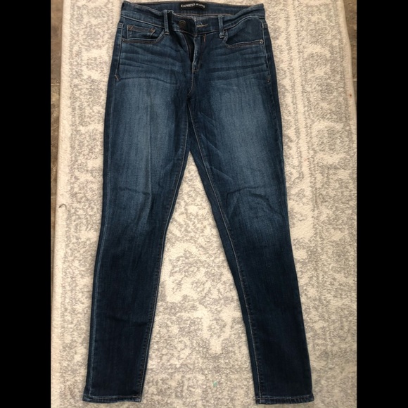 Express Midrise Stretch Skinny Jeans
